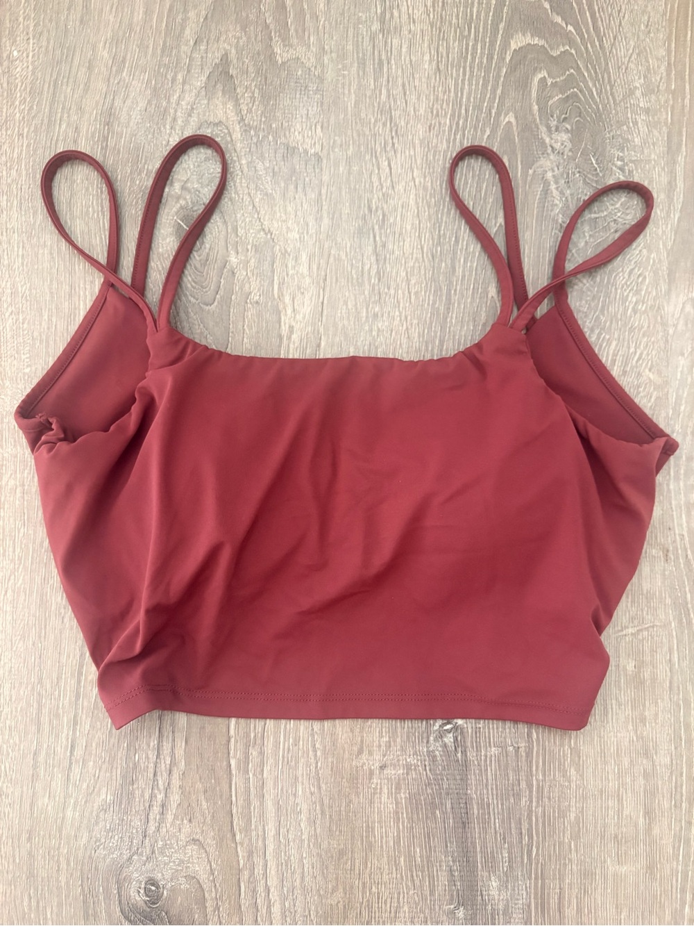 Halara Ultra Sculpt™ Double Straps Twisted Backless Cropped Yoga Tank Tops - Picture 6 of 8